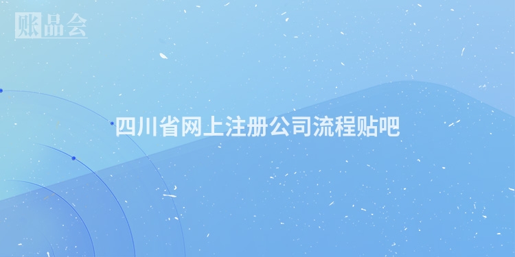 四川省网上注册公司流程贴吧