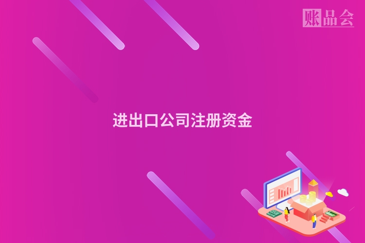进出口公司注册资金
